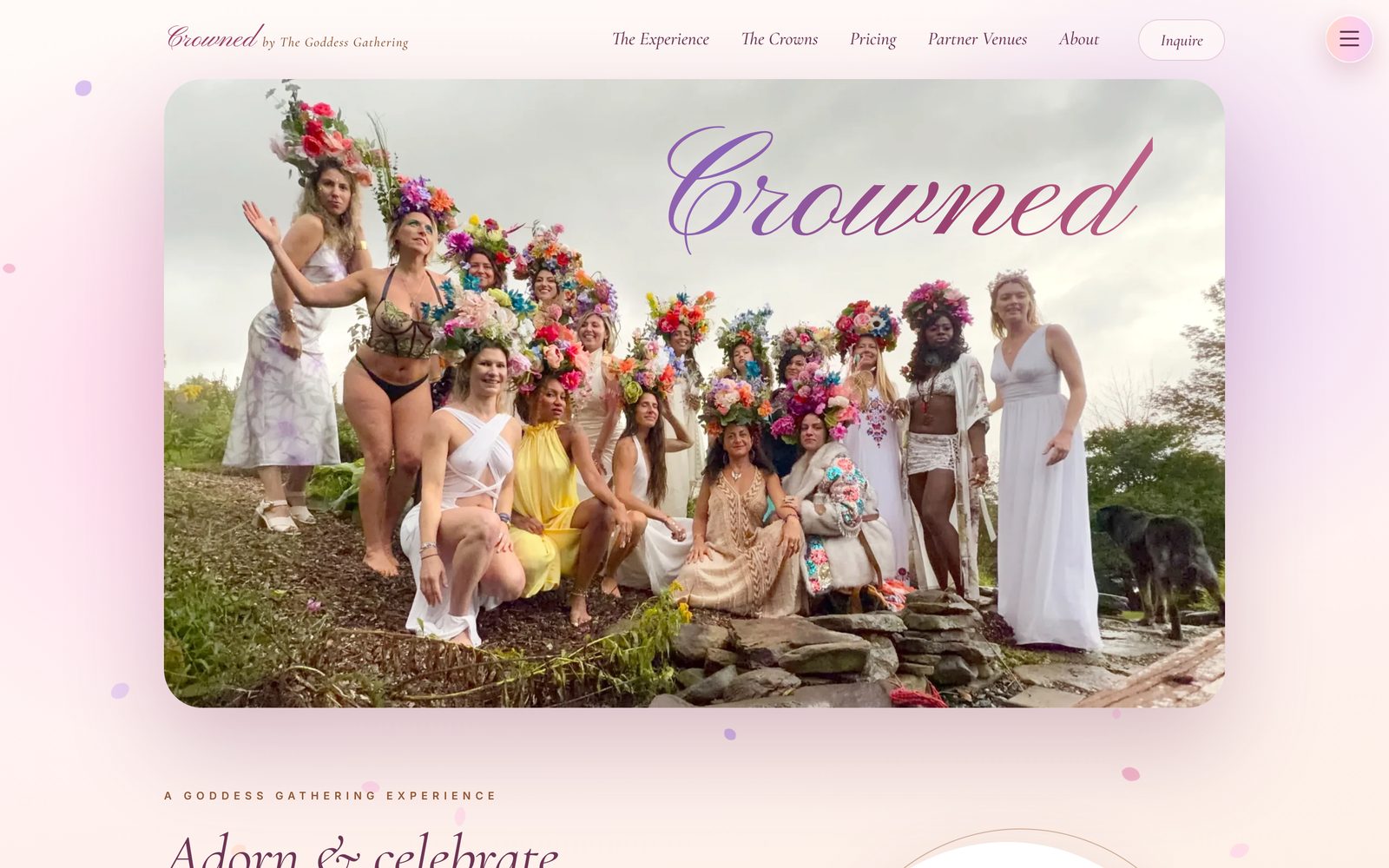 Crowned website home page (opens in a new tab)