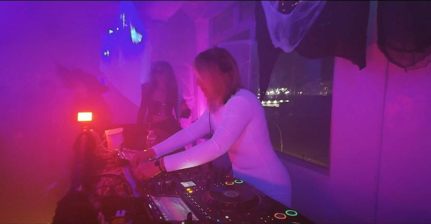Video still: Live at Bogart House, Deep Playa Halloween 2024